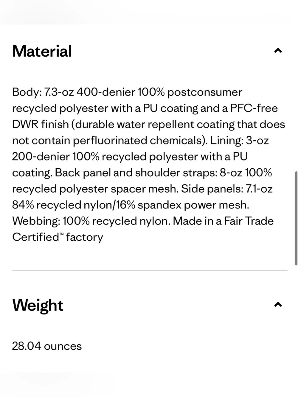 Patagonia Refugio Daypack 30L